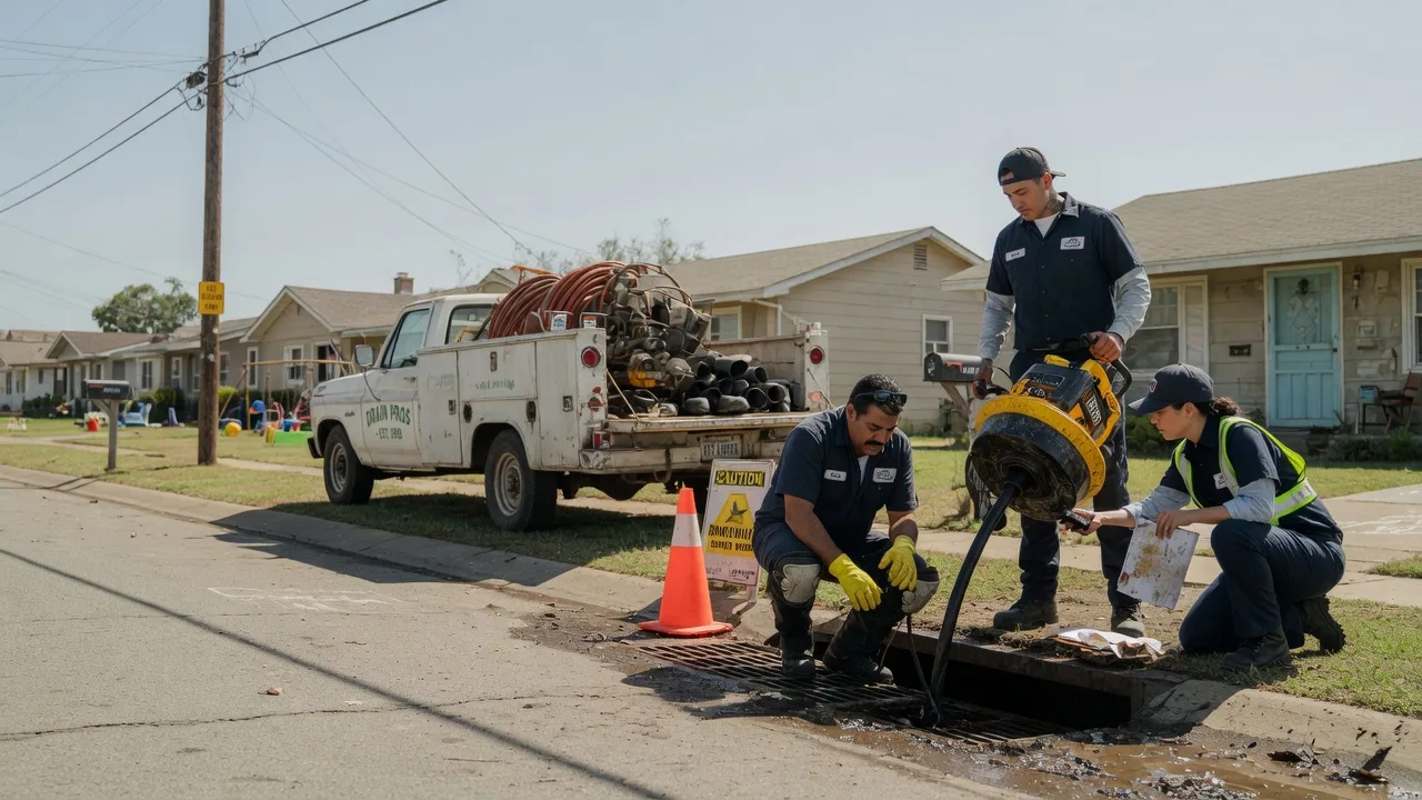 Drain Cleaning in Fort Cobb, OK near me
